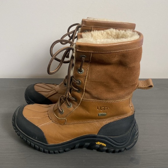 UGG Adirondack III Waterproof Leather
Winter Bootie Camel Size 7.5 - Picture 9 of 14